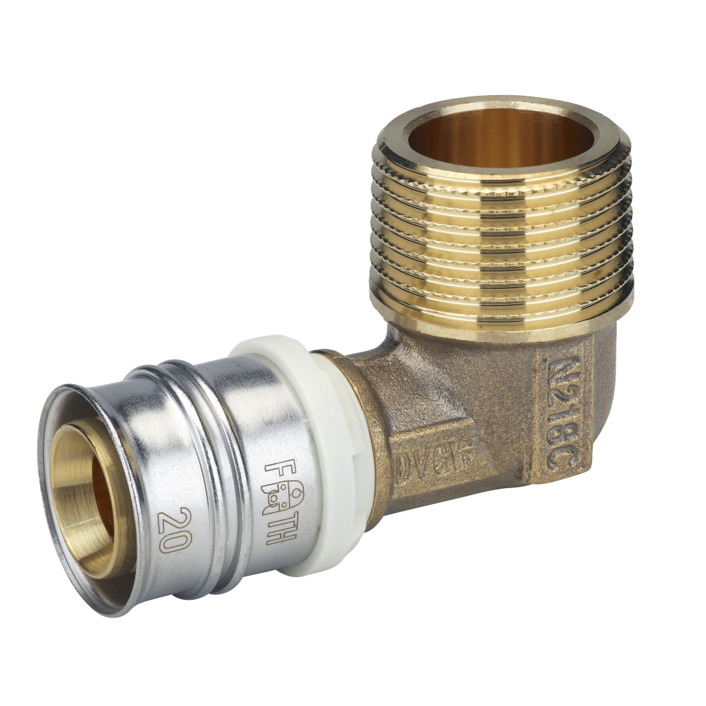 ALPEX DUO XS VINKEL MED NIPPEL 1/2"x20MM