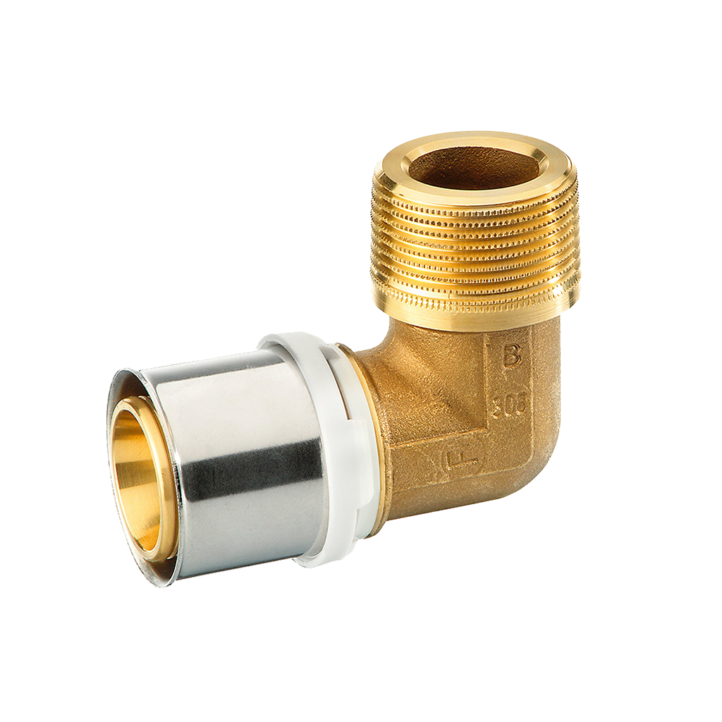 ALPEX VINKEL MED NIPPEL 11/4"x40MM