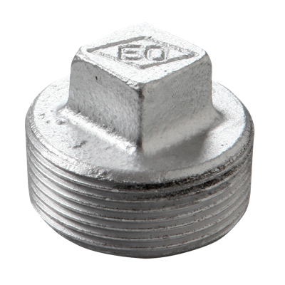 3/8" GALV. SQUARE HEAD PLUG