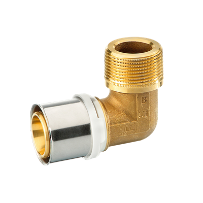 ALPEX VINKEL MED NIPPEL 11/4"x40MM